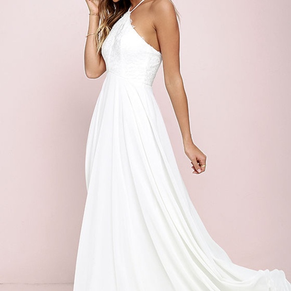 Lulus Dresses & Skirts - Lulu's Everlasting Enchantment Ivory Maxi Dress
